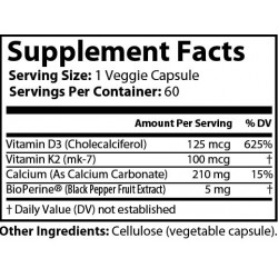 Summit Vitamin K2 + D3